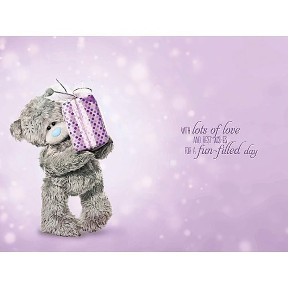 Special Granddaughter Me to You Bear Birthday Card Extra Image 1